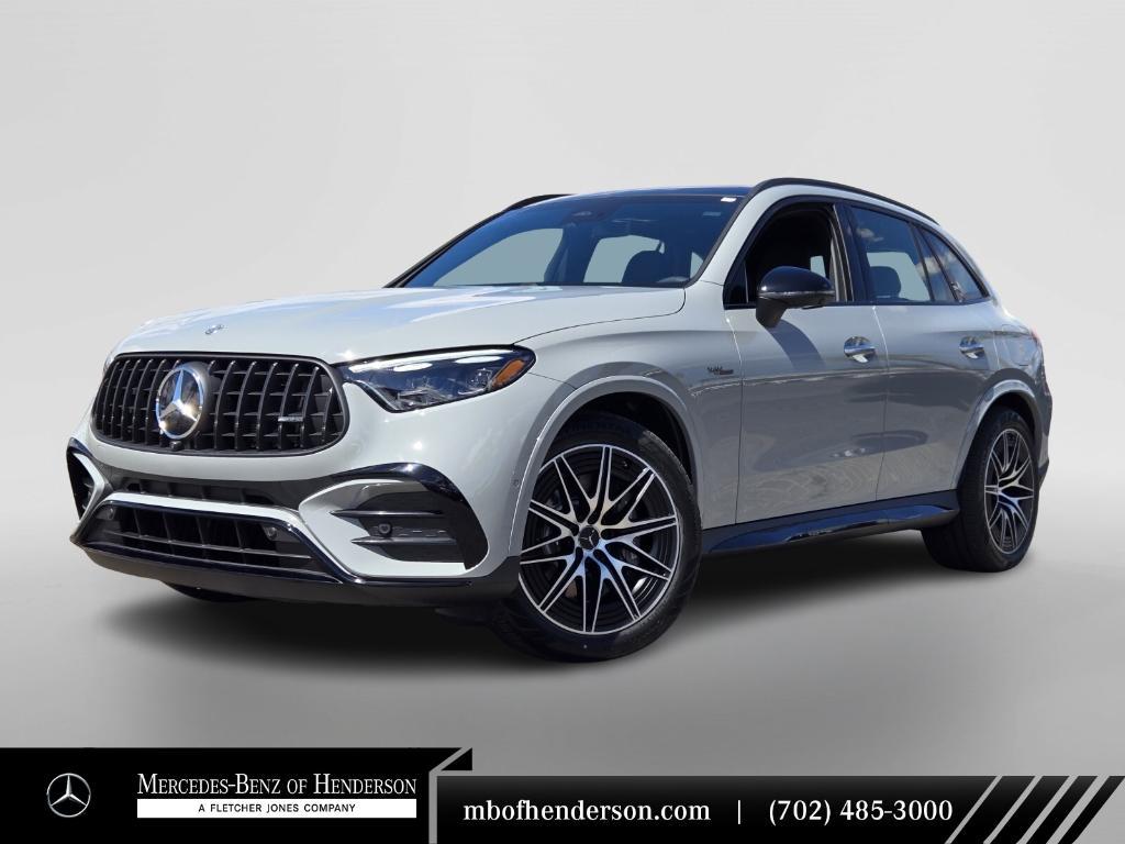 new 2025 Mercedes-Benz AMG GLC 63 car, priced at $98,260
