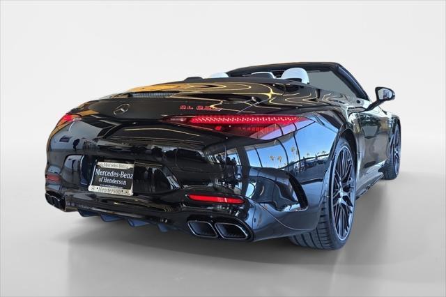 new 2025 Mercedes-Benz AMG SL 63 car, priced at $222,345