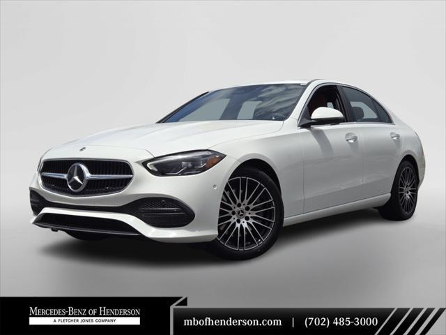 new 2025 Mercedes-Benz C-Class car, priced at $50,555