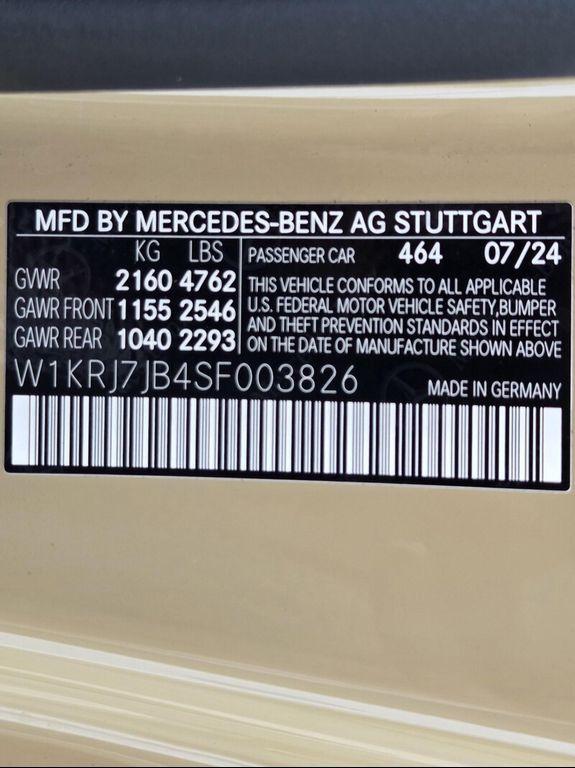 new 2025 Mercedes-Benz AMG GT 63 car, priced at $208,465
