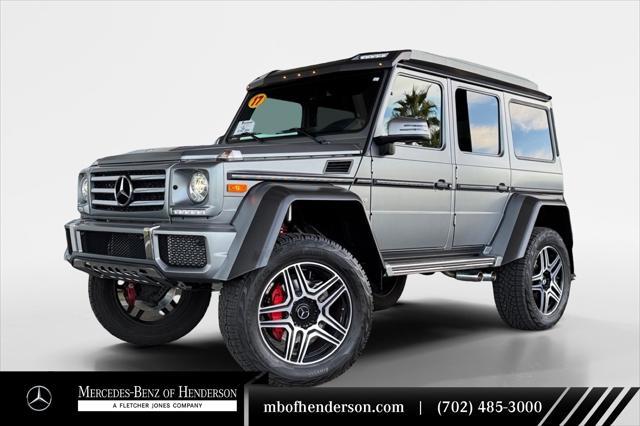 used 2017 Mercedes-Benz G 550 4x4 Squared car, priced at $167,984