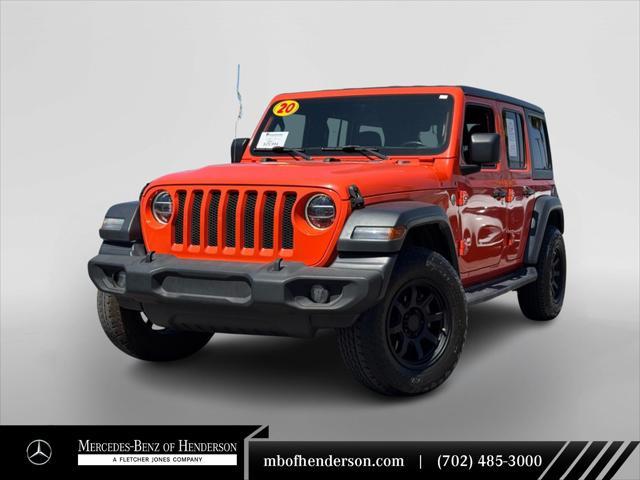used 2020 Jeep Wrangler Unlimited car, priced at $29,994