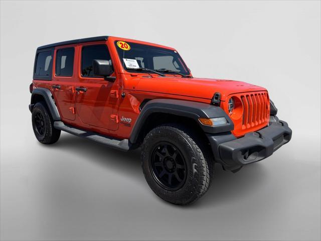 used 2020 Jeep Wrangler Unlimited car, priced at $29,994