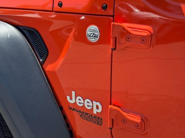 used 2020 Jeep Wrangler Unlimited car, priced at $29,994