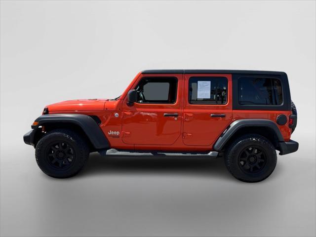 used 2020 Jeep Wrangler Unlimited car, priced at $29,994