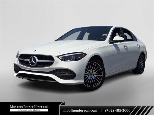 new 2025 Mercedes-Benz C-Class car, priced at $53,805