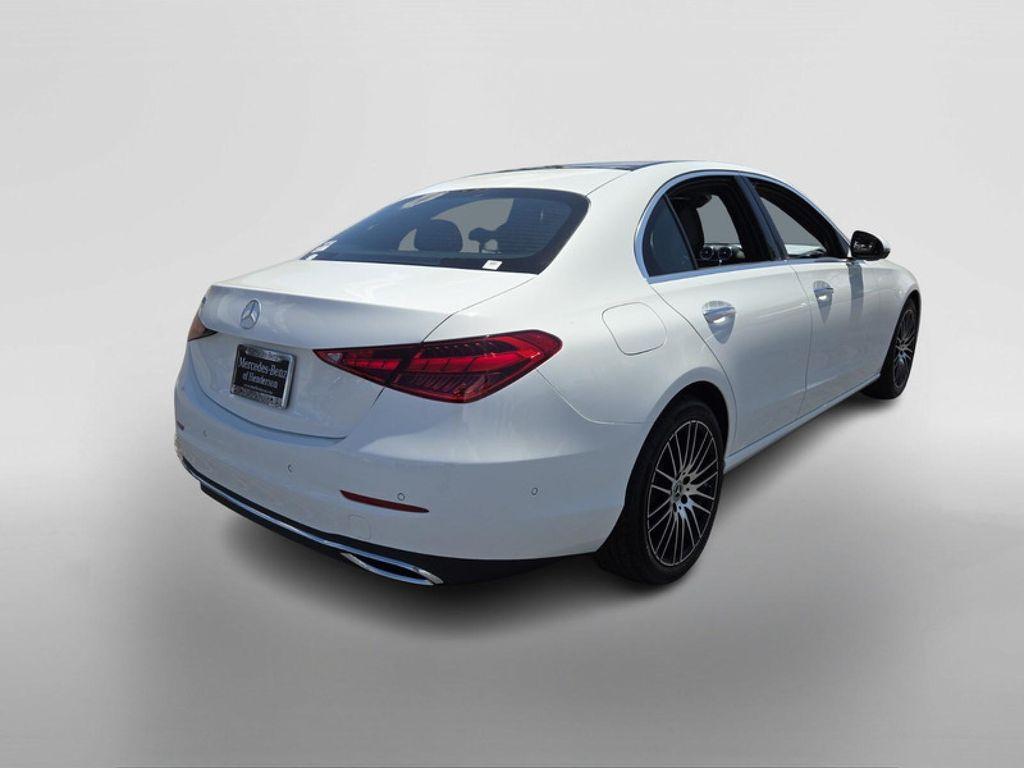 new 2025 Mercedes-Benz C-Class car, priced at $53,805