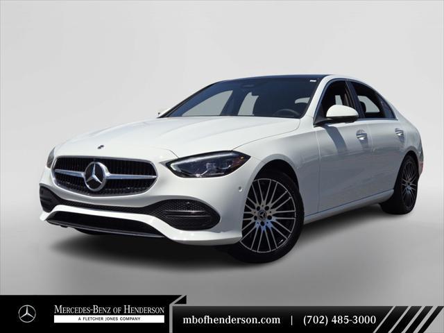 new 2025 Mercedes-Benz C-Class car, priced at $53,805