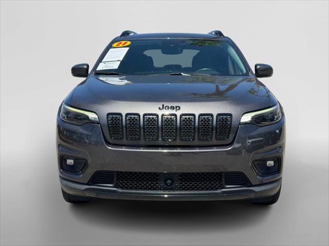 used 2021 Jeep Cherokee car, priced at $19,493