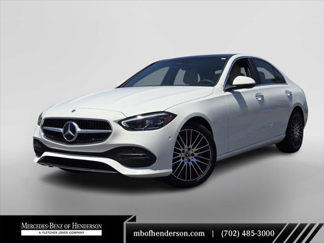 new 2025 Mercedes-Benz C-Class car, priced at $51,555