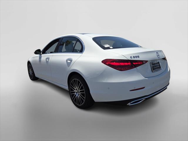 new 2025 Mercedes-Benz C-Class car, priced at $51,555