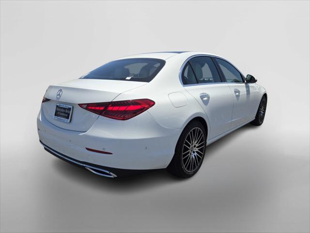 new 2025 Mercedes-Benz C-Class car, priced at $51,555