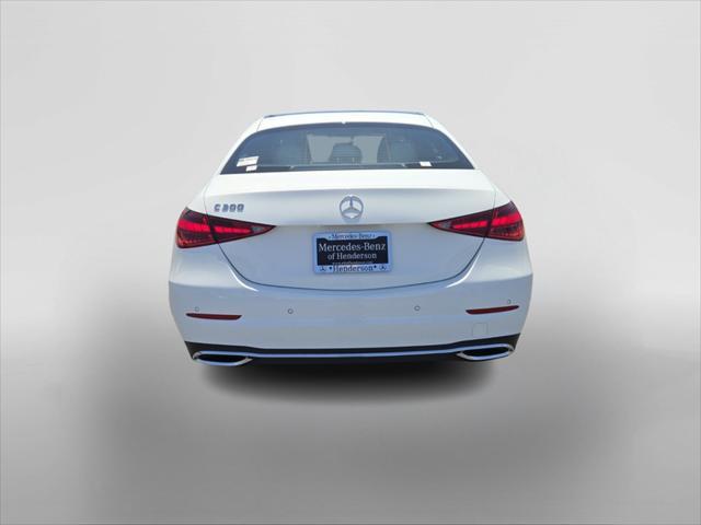 new 2025 Mercedes-Benz C-Class car, priced at $51,555