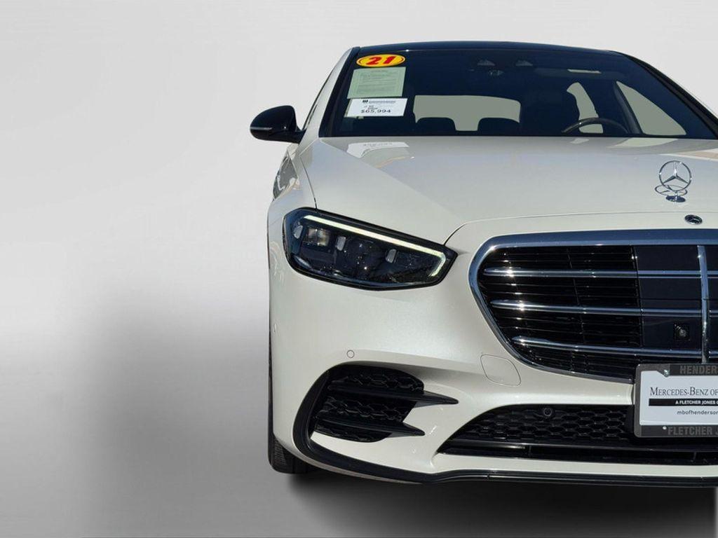 used 2021 Mercedes-Benz S-Class car, priced at $65,994