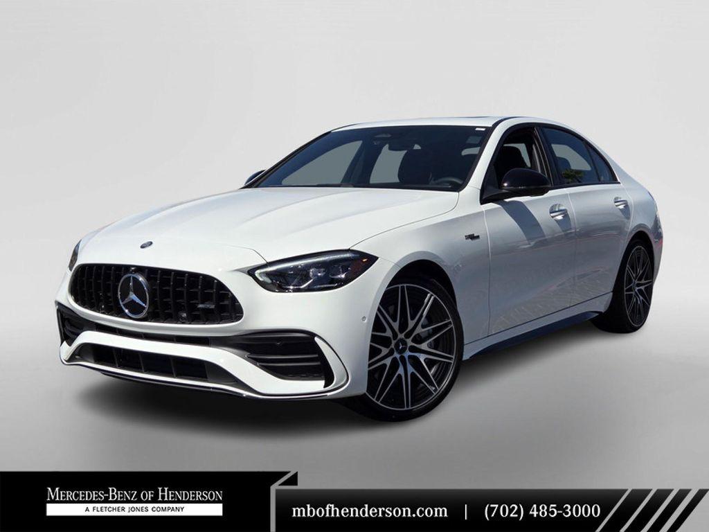 new 2025 Mercedes-Benz AMG C 43 car, priced at $68,830
