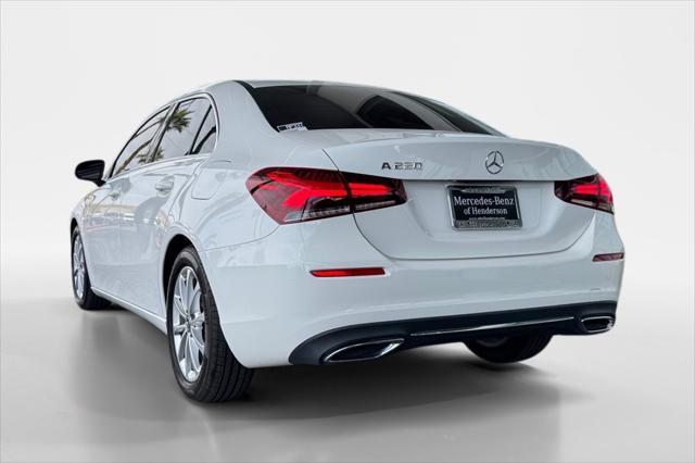 used 2021 Mercedes-Benz A-Class car, priced at $23,982