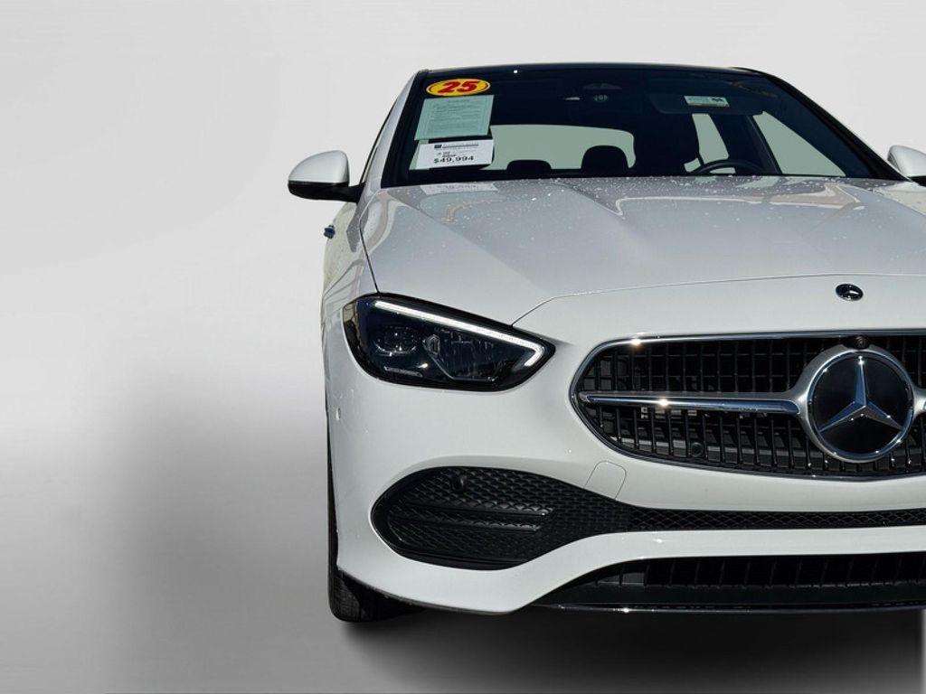 used 2025 Mercedes-Benz C-Class car, priced at $49,494