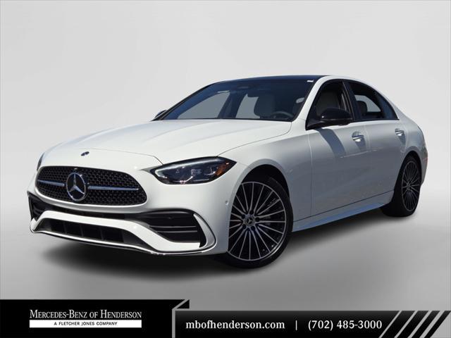 new 2025 Mercedes-Benz C-Class car, priced at $57,455