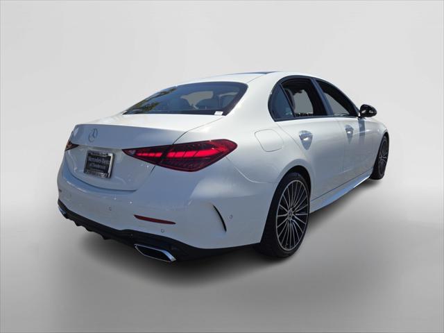new 2025 Mercedes-Benz C-Class car, priced at $57,455