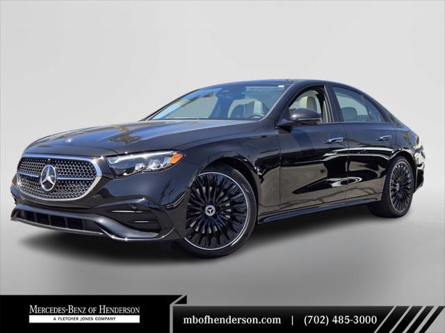new 2025 Mercedes-Benz E-Class car, priced at $72,275