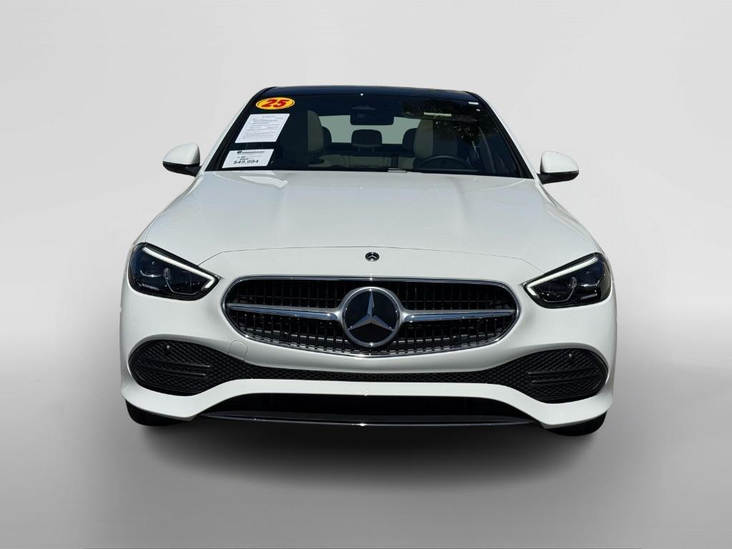 used 2025 Mercedes-Benz C-Class car, priced at $48,994
