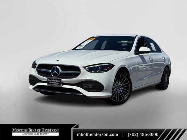 used 2023 Mercedes-Benz C-Class car, priced at $35,994