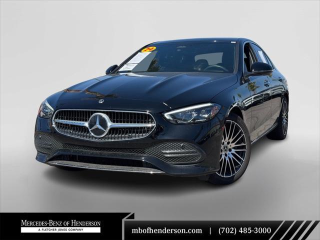 used 2024 Mercedes-Benz C-Class car, priced at $40,994