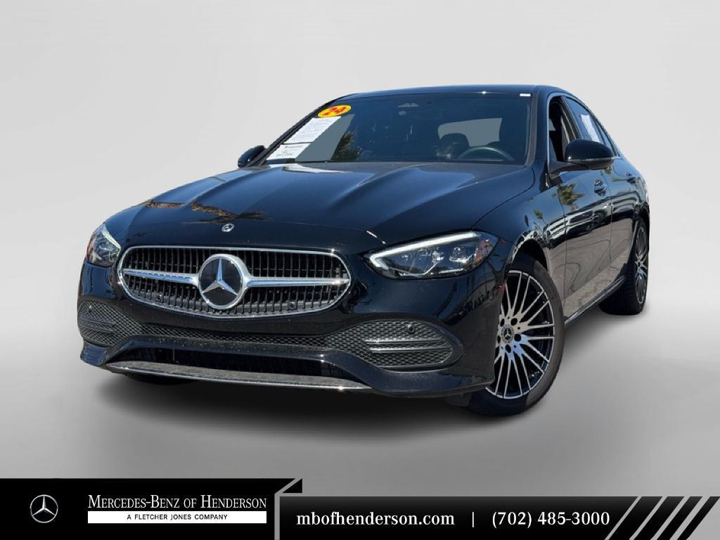 used 2024 Mercedes-Benz C-Class car, priced at $41,994