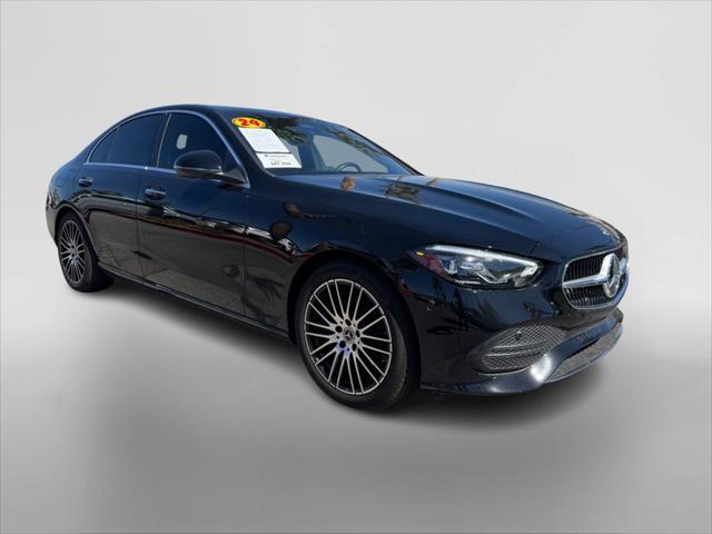 used 2024 Mercedes-Benz C-Class car, priced at $41,994