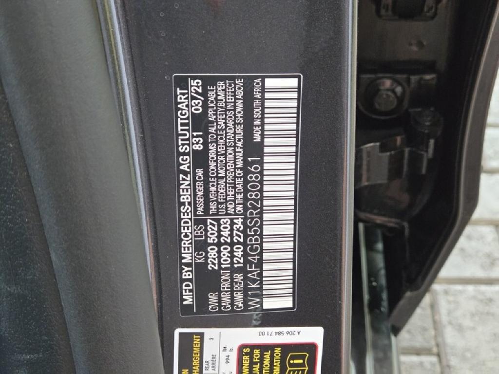 new 2025 Mercedes-Benz C-Class car, priced at $51,305