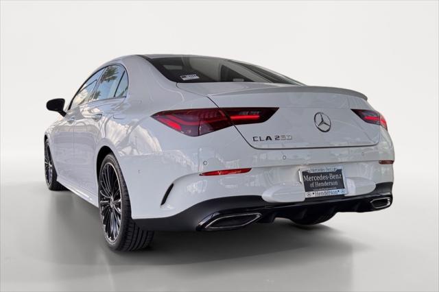 new 2025 Mercedes-Benz CLA 250 car, priced at $51,805