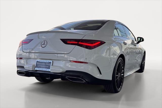 new 2025 Mercedes-Benz CLA 250 car, priced at $51,805