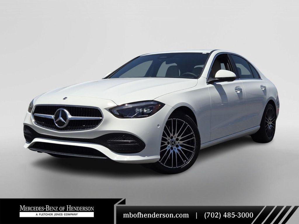 new 2025 Mercedes-Benz C-Class car, priced at $50,555
