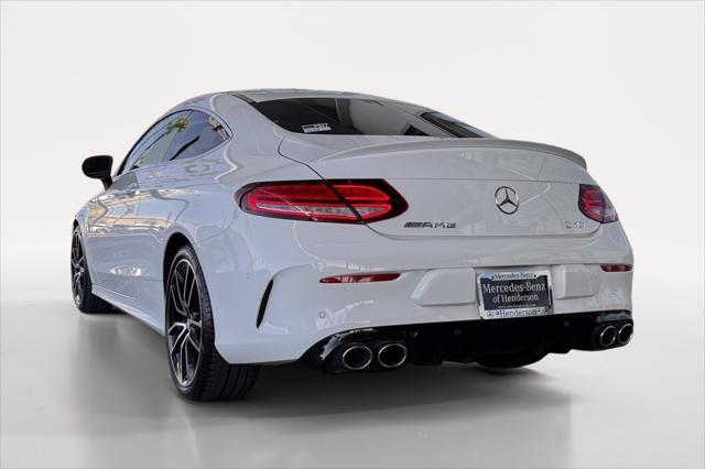 used 2023 Mercedes-Benz AMG C 43 car, priced at $50,980