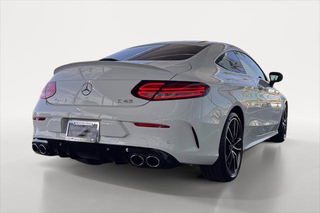 used 2023 Mercedes-Benz AMG C 43 car, priced at $50,980