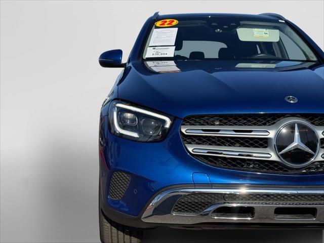 used 2022 Mercedes-Benz GLC 300 car, priced at $36,994