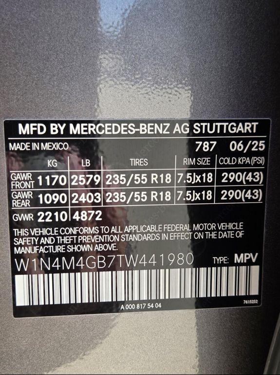 new 2026 Mercedes-Benz GLB 250 car, priced at $50,565