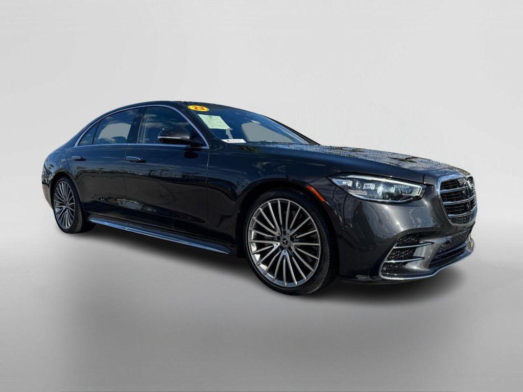 used 2023 Mercedes-Benz S-Class car, priced at $77,493
