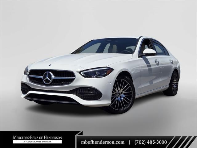 new 2025 Mercedes-Benz C-Class car, priced at $50,555