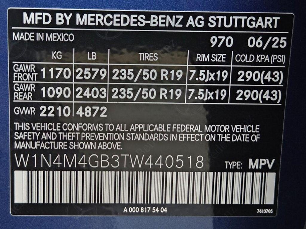 new 2026 Mercedes-Benz GLB 250 car, priced at $49,605