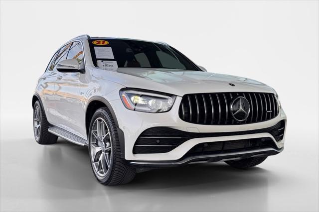 used 2021 Mercedes-Benz AMG GLC 43 car, priced at $35,993