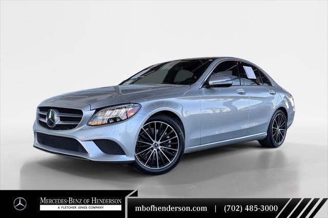 used 2020 Mercedes-Benz C-Class car, priced at $27,994