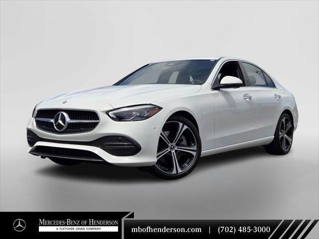 new 2025 Mercedes-Benz C-Class car, priced at $51,830