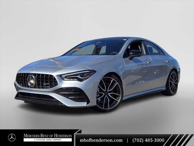 new 2025 Mercedes-Benz AMG CLA 35 car, priced at $61,035