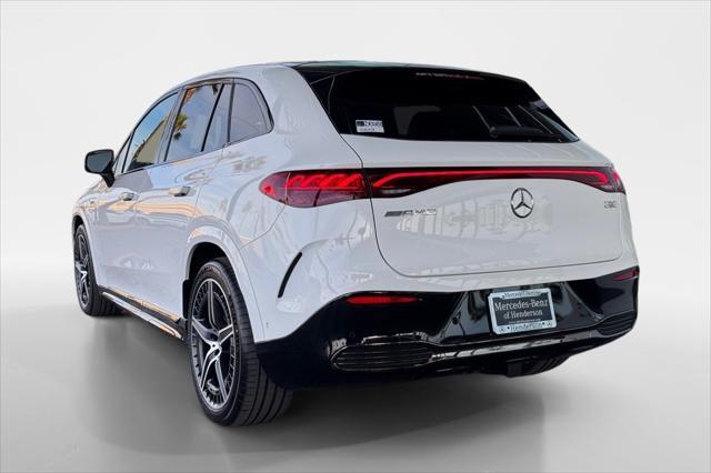 new 2025 Mercedes-Benz AMG EQE car, priced at $112,945