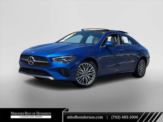 used 2025 Mercedes-Benz CLA 250 car, priced at $33,990