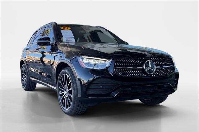 used 2021 Mercedes-Benz GLC 300 car, priced at $28,994