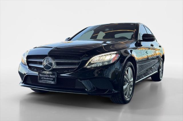 used 2019 Mercedes-Benz C-Class car, priced at $21,983