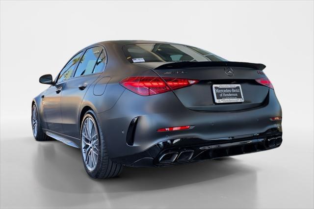 new 2024 Mercedes-Benz AMG C 63 car, priced at $99,080