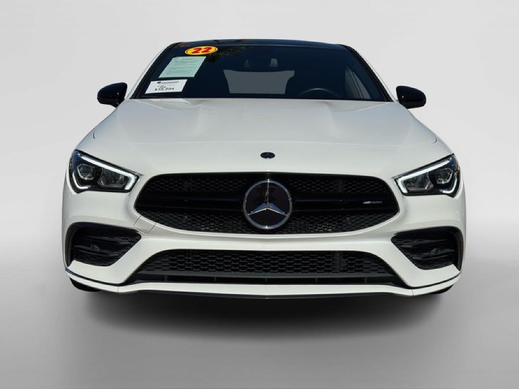 used 2022 Mercedes-Benz AMG CLA 35 car, priced at $39,994